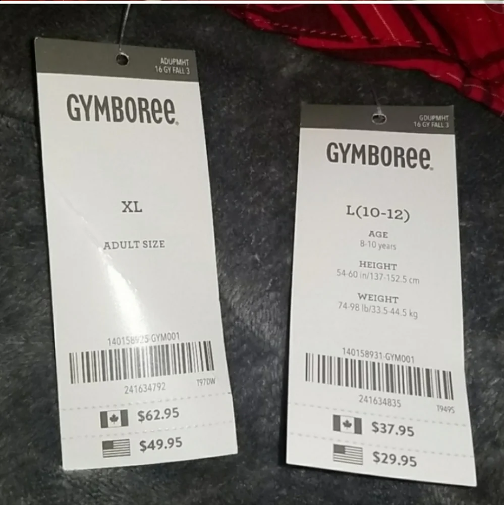 NWT Dad & Son shirt set flannel Buffalo plaid